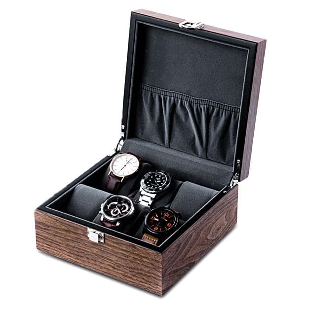 Natural wood watch box